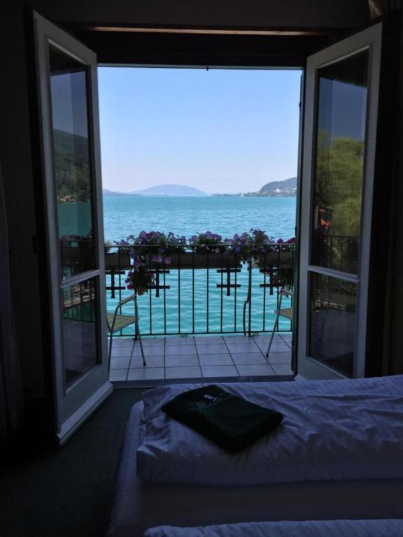 See-Hotel Post Am Attersee Weissenbach am Attersee Zewnętrze zdjęcie